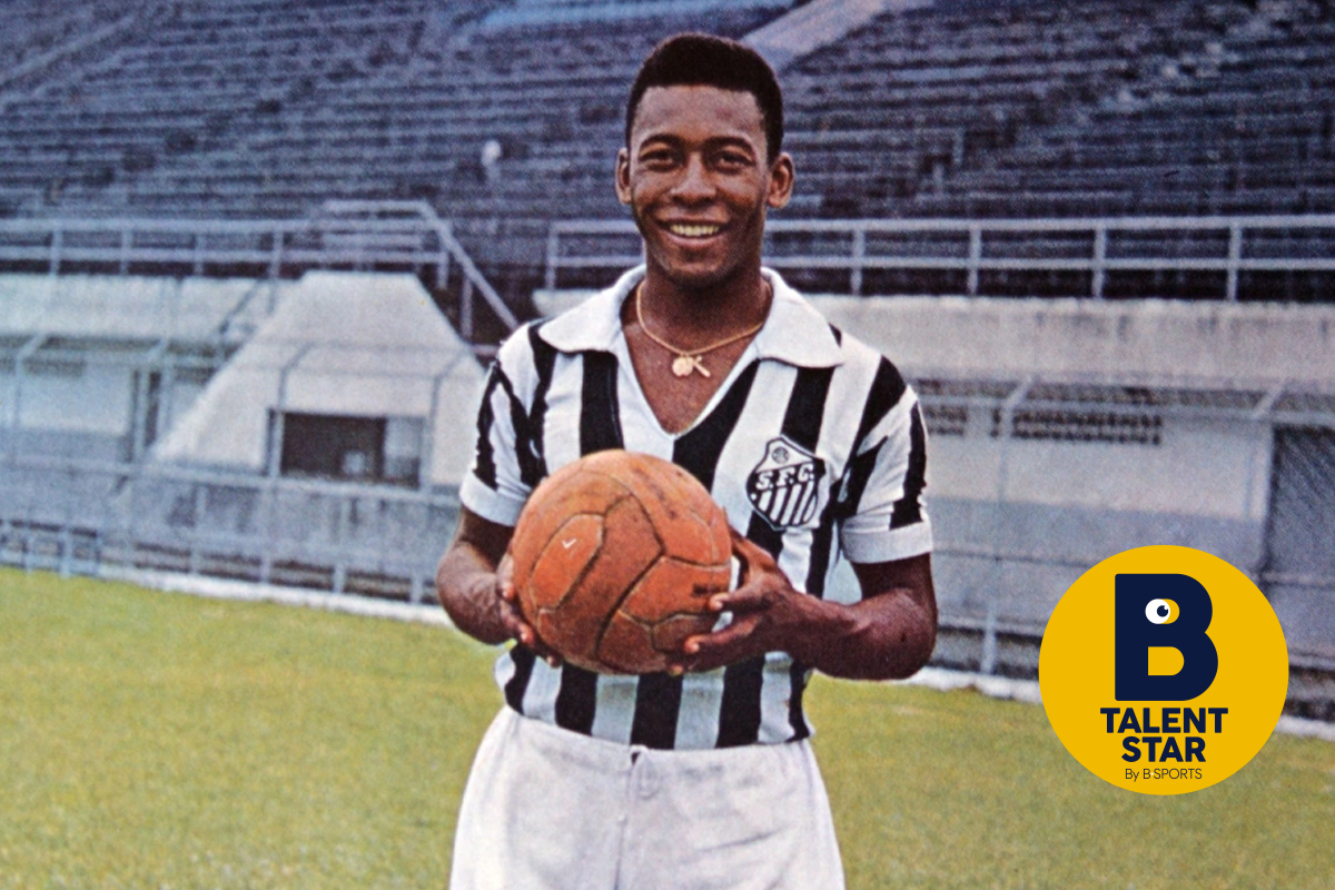 Pelé Santos jugador increible 